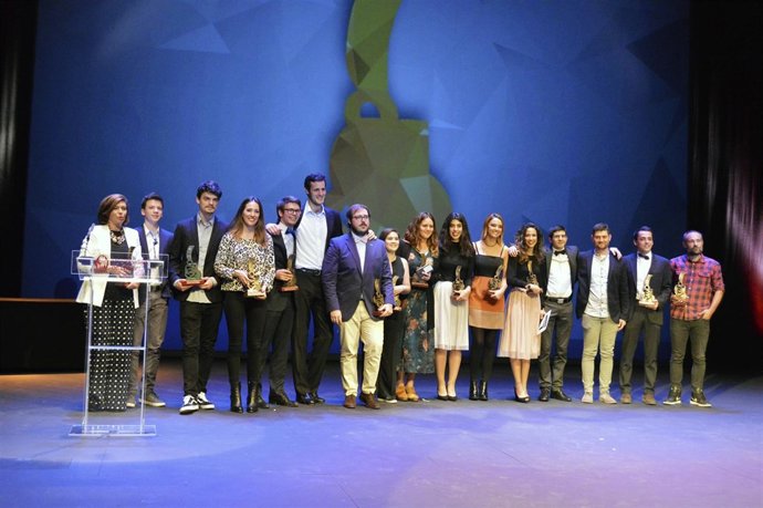 Entrega de los Premios Kino de FCOM de la Universidad de Navarra.