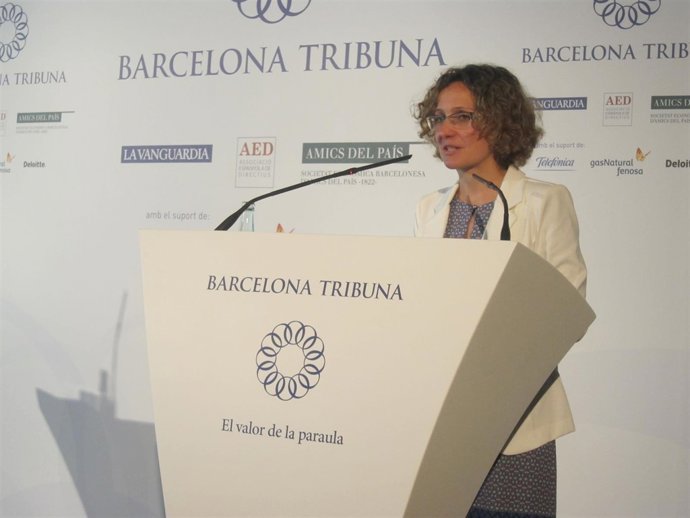 Meritxell Ruiz, consellera de Enseñanza de la Generalitat