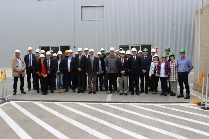 La inauguració de la nova planta de Kao, a Mollet del Vallès