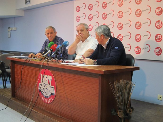 Rueda de prensa de UGT                        
