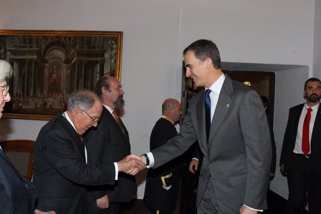 Felipe VI con Marcelino Oreja