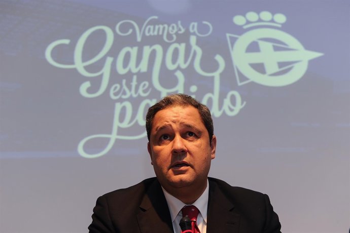 El candidat a la presidència del Deportivo de la Corunya 