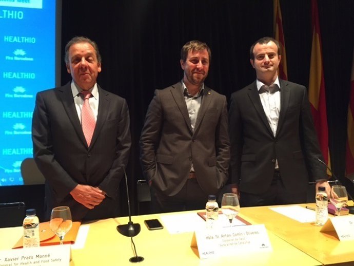 Xavier Prats,Toni Comín i Jordi Serrano