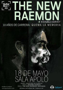 Cartel del concierto