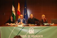 Junta y Faecta exponen el modelo cooperativista al Ministerio de Economía de Valonia