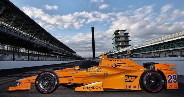 McLaren d'Alonso per les 500 milles d'Indianapolis