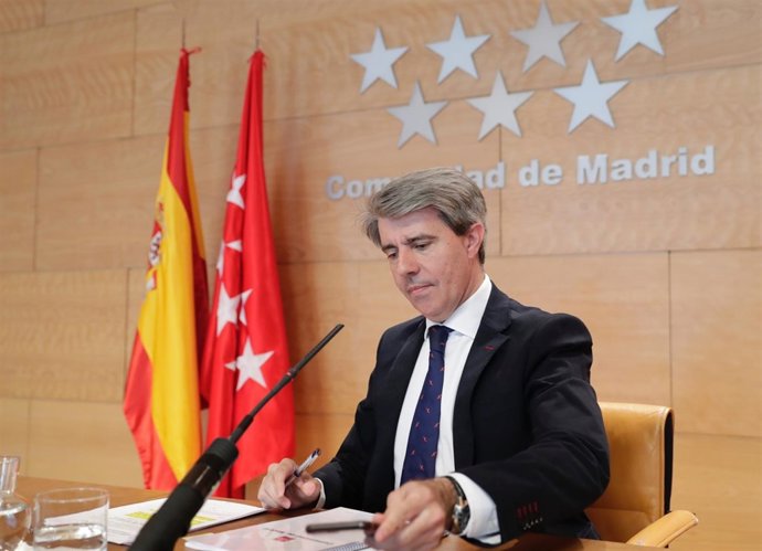 Ángel Garrido, portavoz del Gobierno regional