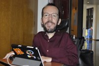 Pablo Echenique apoya el sí en la consulta a los inscritos de Podemos Aragón sobre los Presupuestos