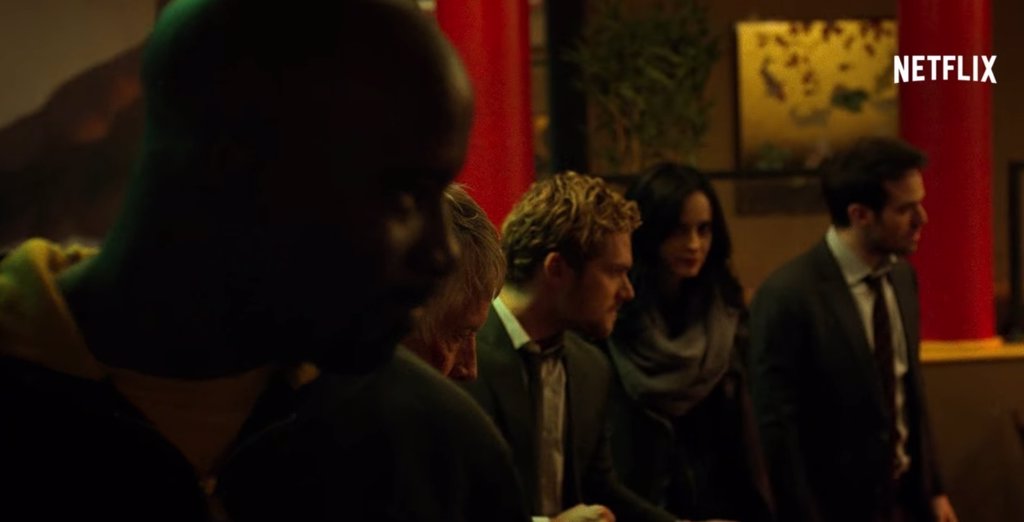 luke cage jessica jones daredevil iron fist