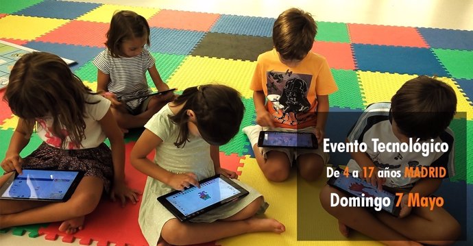 Camp tecnológico Madrid Robotics & Videogames Meeting 2017 tecnología niños