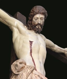 Cristo Crucificado atribuido a Pompeo Leoni por Alfonso Rodríguez