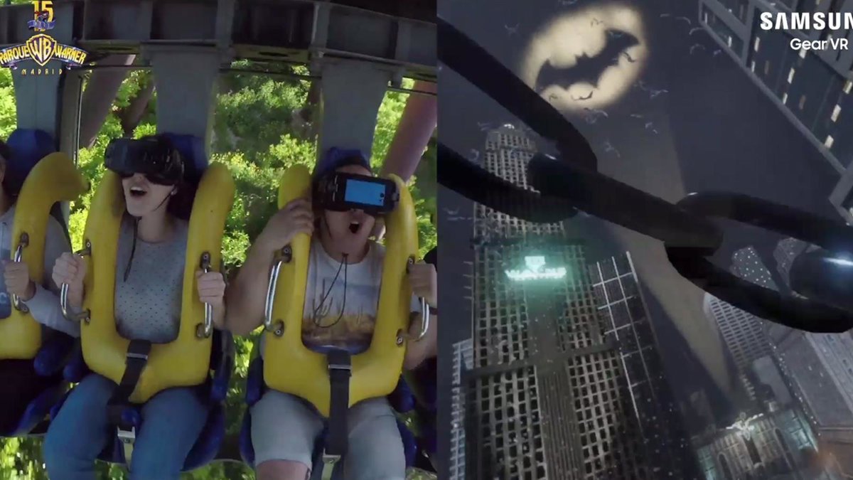 La última montaña rusa del Parque Warner te convierte en Batman gracias La última montaña rusa del Parque Warner te convierte en Batman gracias