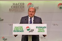 Ortuzar espera que el acuerdo presupuestario con PP  facilite hablar de autogobierno y paz