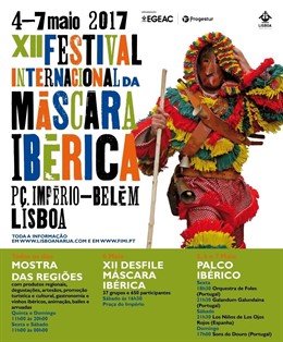 Cartel Festival Internacional de Máscara Ibérica