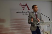 Marcos Ortuño considera que "las recetas del PP para crear empleo están dando un buen resultado"