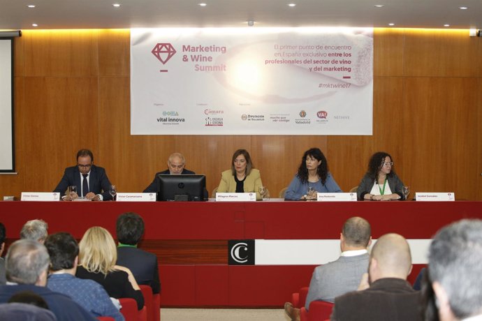 Valladolid. Marcos en la jornada Wine Summit
