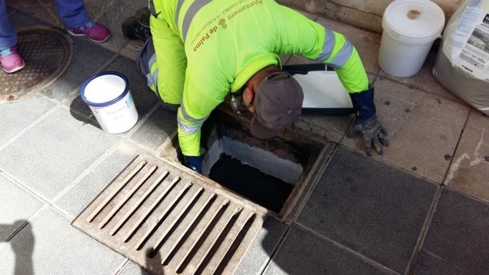 Agente en campaña de control de plagas