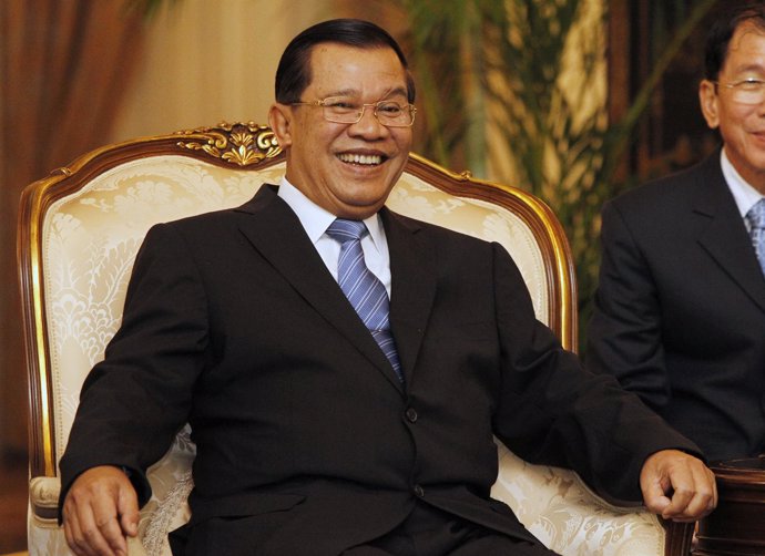 Hun Sen, primer ministro de Camboya