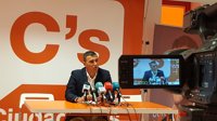 C's atribuye la bajada del paro a la "estabilidad" que aporta desde la oposición