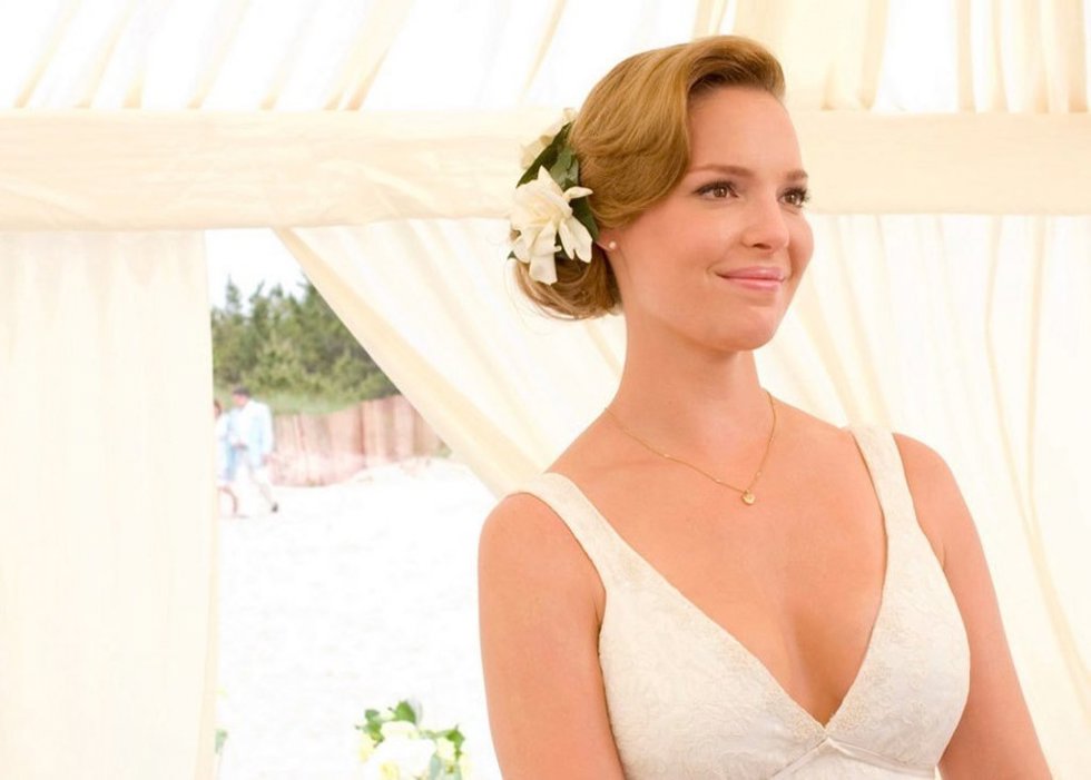Katherine Heigl en fotograma de la película '27 vestidos'