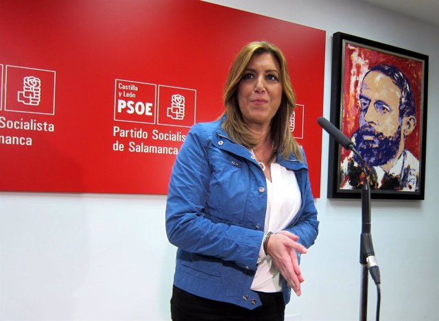 Susana Díaz, este jueves  