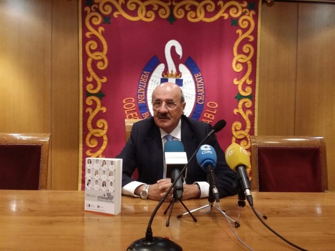 El presidente del Congreso Católicos y Vida Pública, Rafael Ortega