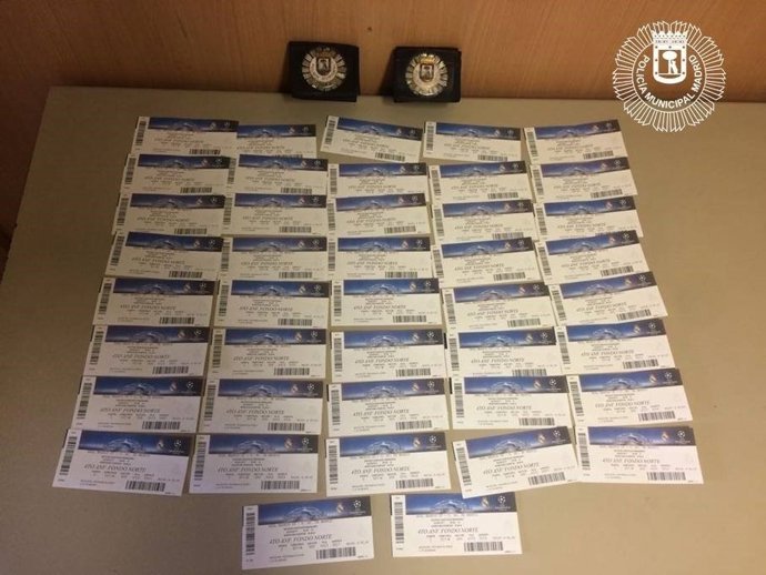 Entradas intervenidas por Policía Municipal