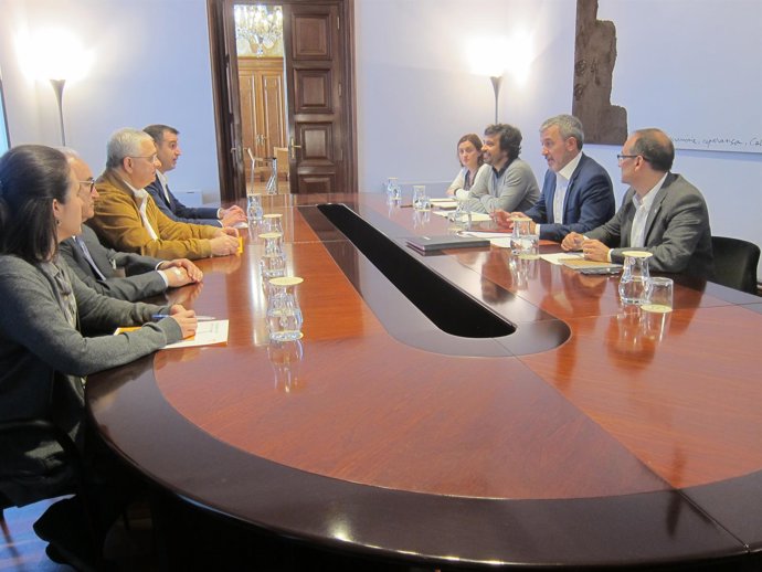 Reunión entre el Gobierno de Barcelona y el Gremio de Restauración