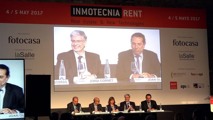 Inauguració d'Inmotecnia Rent en les Drassanes de Barcelona