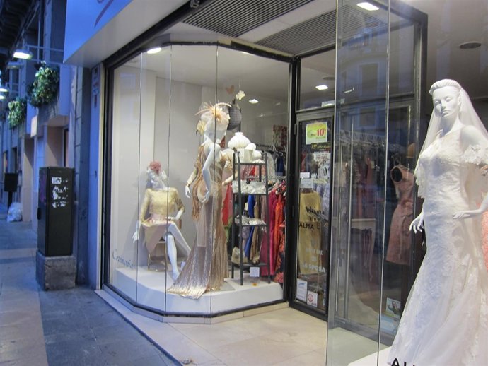 Escaparate, comercio, tienda