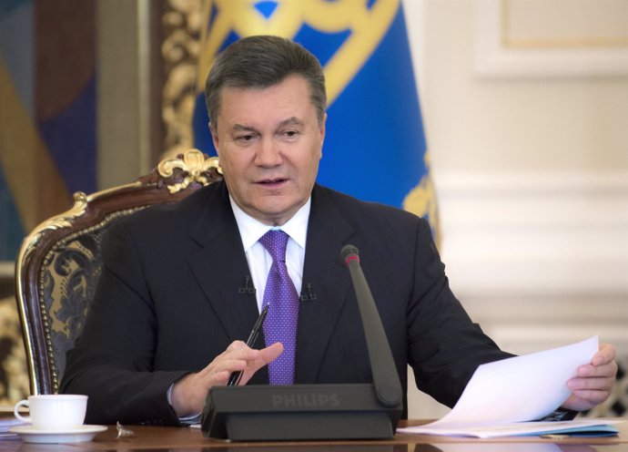  El Presidente Ucraniano, Viktor Yanukovich