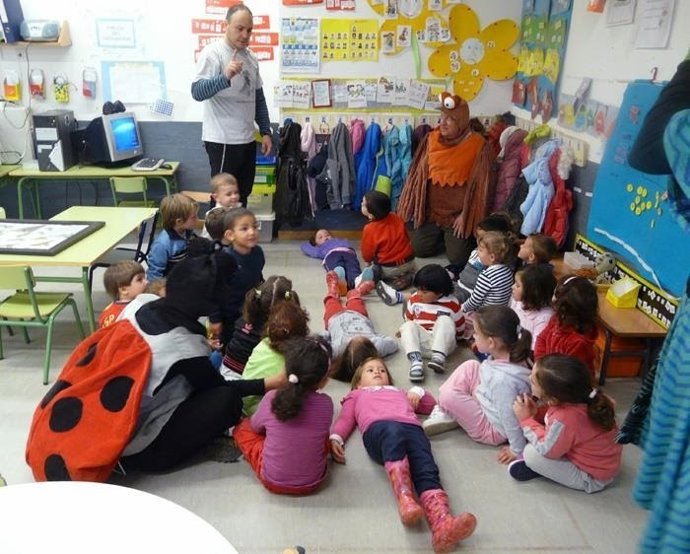 Clase de educación ambiental