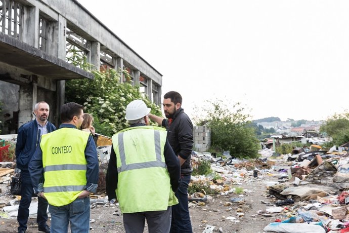 Desmantelamiento del poblado chabolista de A Pasaxe