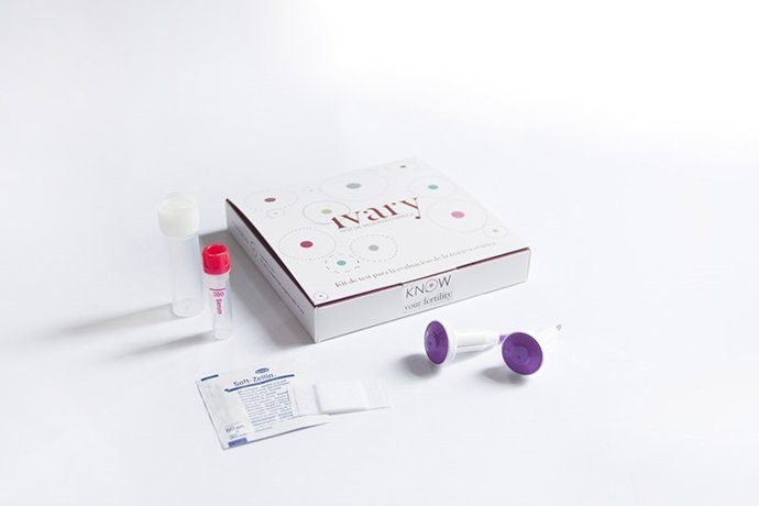 Test per conèixer la reserva ovàrica des de casa, ivary, healthio