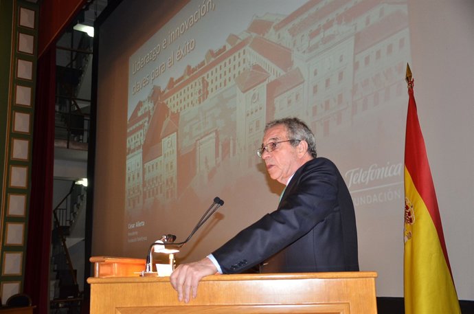El president de la Fundació Telefònica, César Alierta.