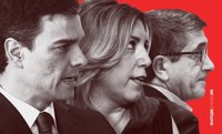 Pedro Sánchez recoge un millar de avales más que Susana Díaz en Galicia