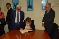 La Diputación se suma a la conmemoración del centenario de la Cofradía de Pescadores de Conil