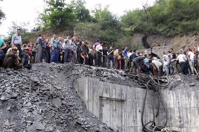 Explosión de una mina de carbón en Irán