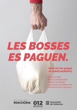 Campanya de prohibició de la gratuïtat de les bosses de plàstic