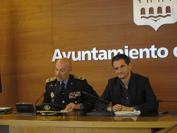 Miguel Sáinz y Fernando Fernández Beneite, en la presentación