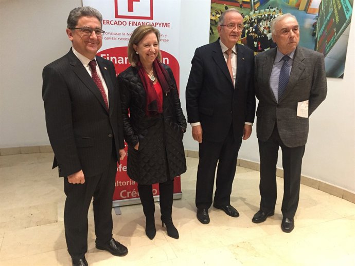 Enric Millo, Marisa Poncela, Josep González i Joan Hortalà