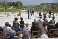 Instalados paneles informativos en el parque de las Pioneras de Pamplona