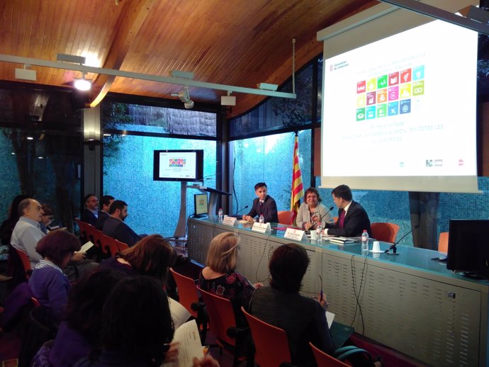  D.Bassa en la primera jornada sobre l'Agenda 2030 a Catalunya