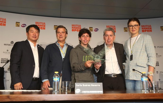  Ecovidrio Y El Mutua Madrid Open Presentan Los Trofeos De 2017