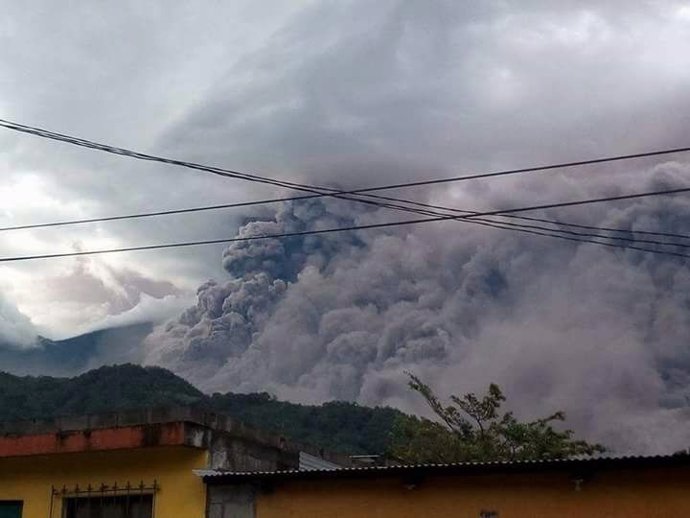 Volcà de Foc a Guatemala