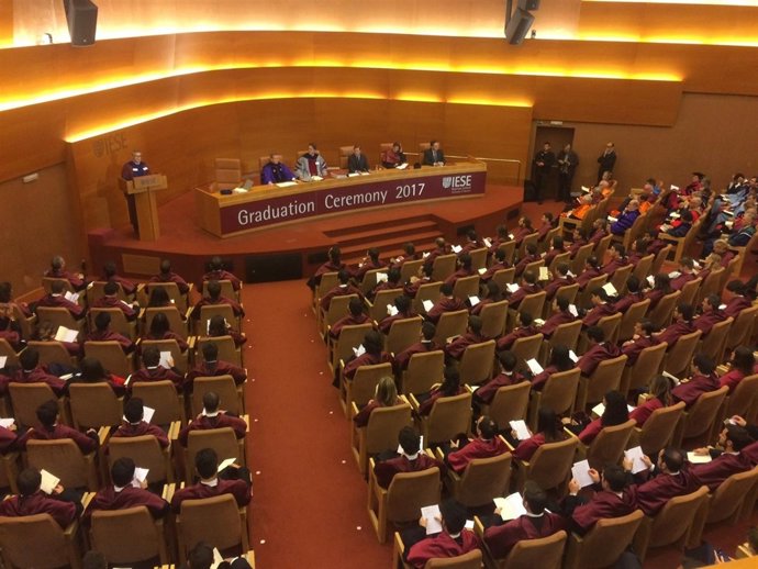 Cerimònia de graduació de l'Executive MBA de l'Iese 2017