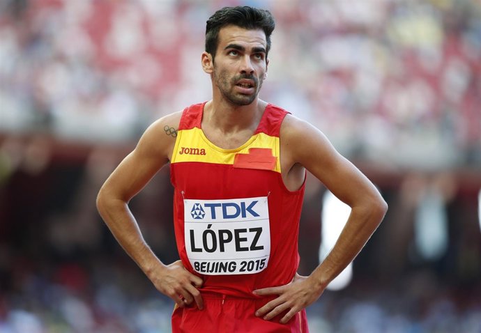 El atleta español Kevin López