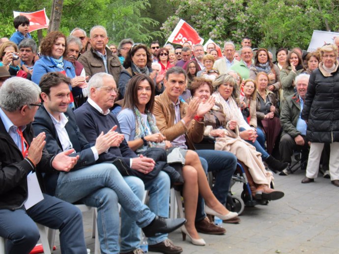    Pedro Sánchez, En Su Última Visita A Extremadura, En Mérida