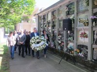 Recuerdo a Tomás Caballero en el 19º aniversario de su asesinato