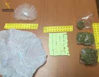 Detenido por tráfico de drogas, en Barbastro (Huesca)